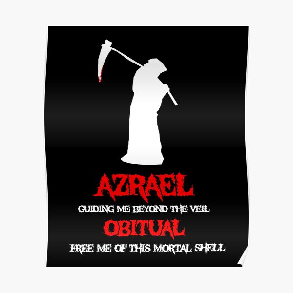 Azrael verse from Lorna Shore Poster RB1208 product Offical Lorna Shore Merch