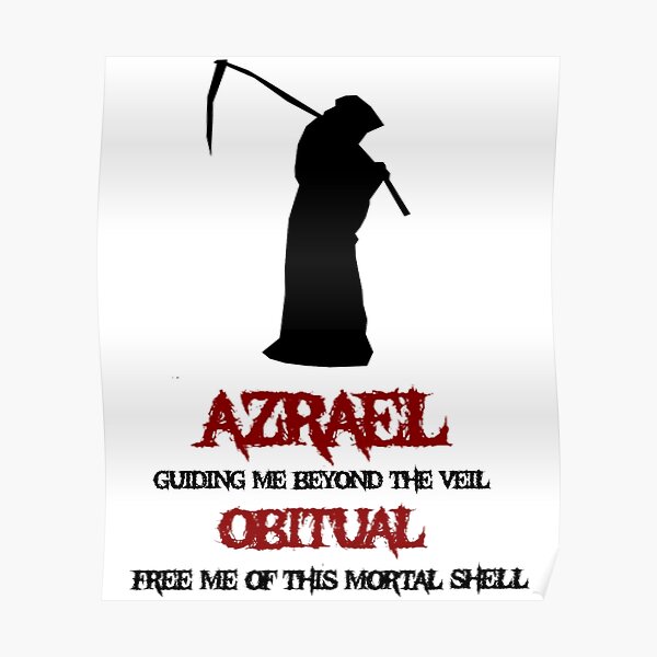 Azrael verse from Lorna Shore Poster RB1208 product Offical Lorna Shore Merch