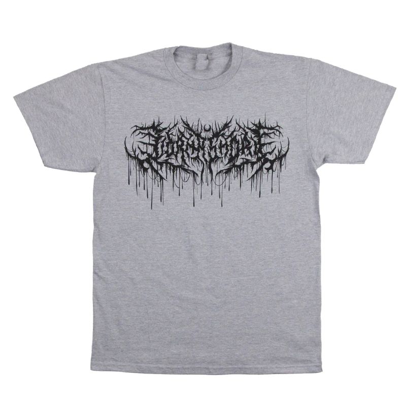 Cursed Deathcore Classic Grey T Shirt 1 - Lorna Shore Store