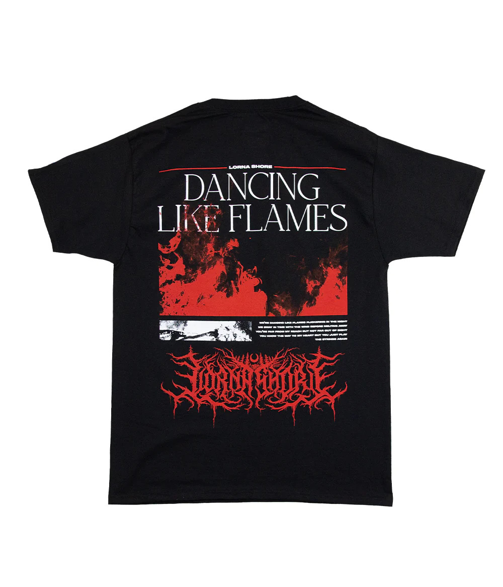 Dancing Like Flames Classic T Shirt 2 - Lorna Shore Store