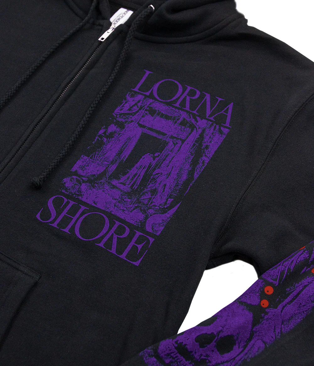 Even Inside A Dream Pullover Zipped Hoodie 1 1 - Lorna Shore Store
