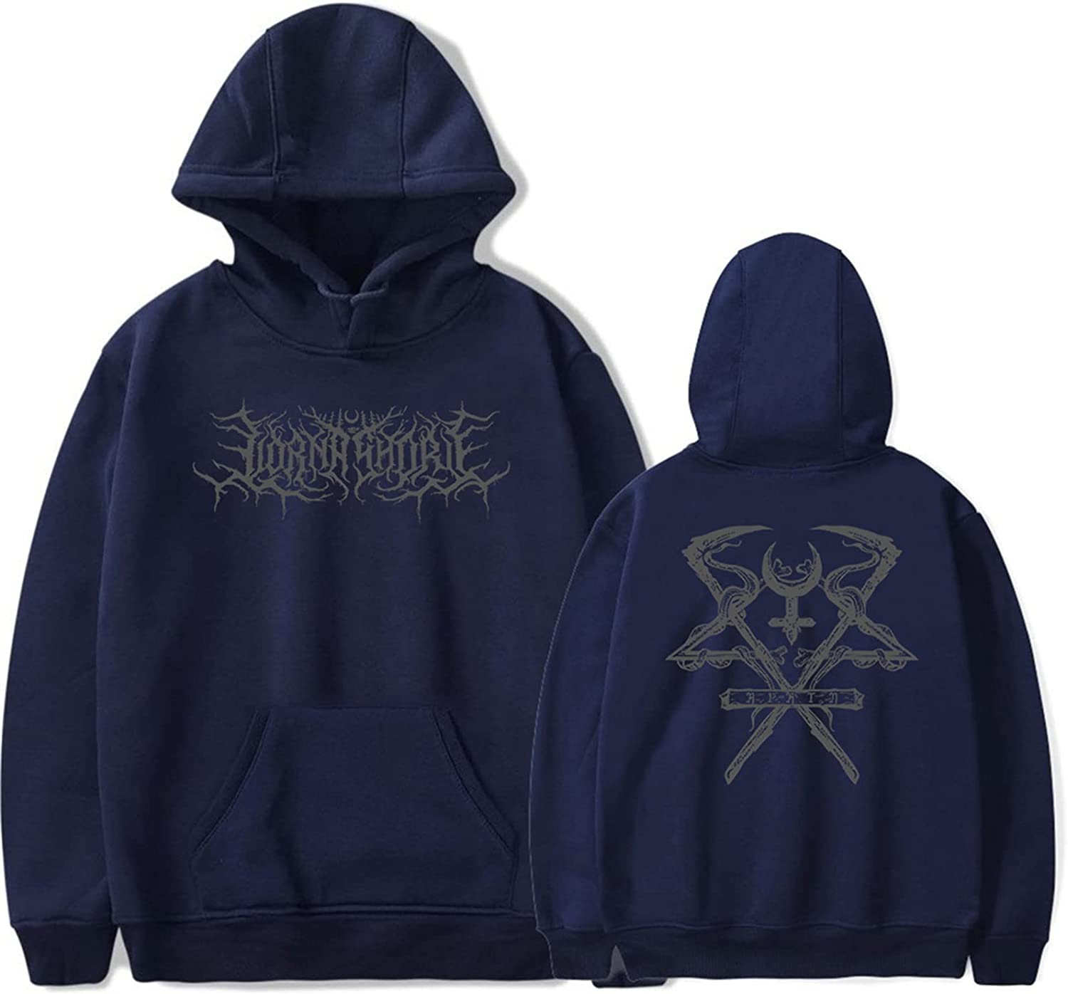 Lorna Shore Hoodies – Logo Printed Front Pullover Colorful Hoodie 1 - Lorna Shore Store