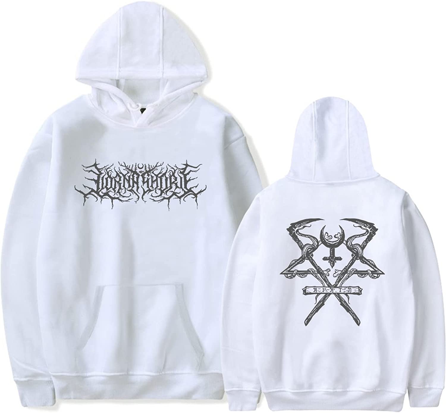 Lorna Shore Hoodies – Logo Printed Front Pullover Colorful Hoodie 3 - Lorna Shore Store