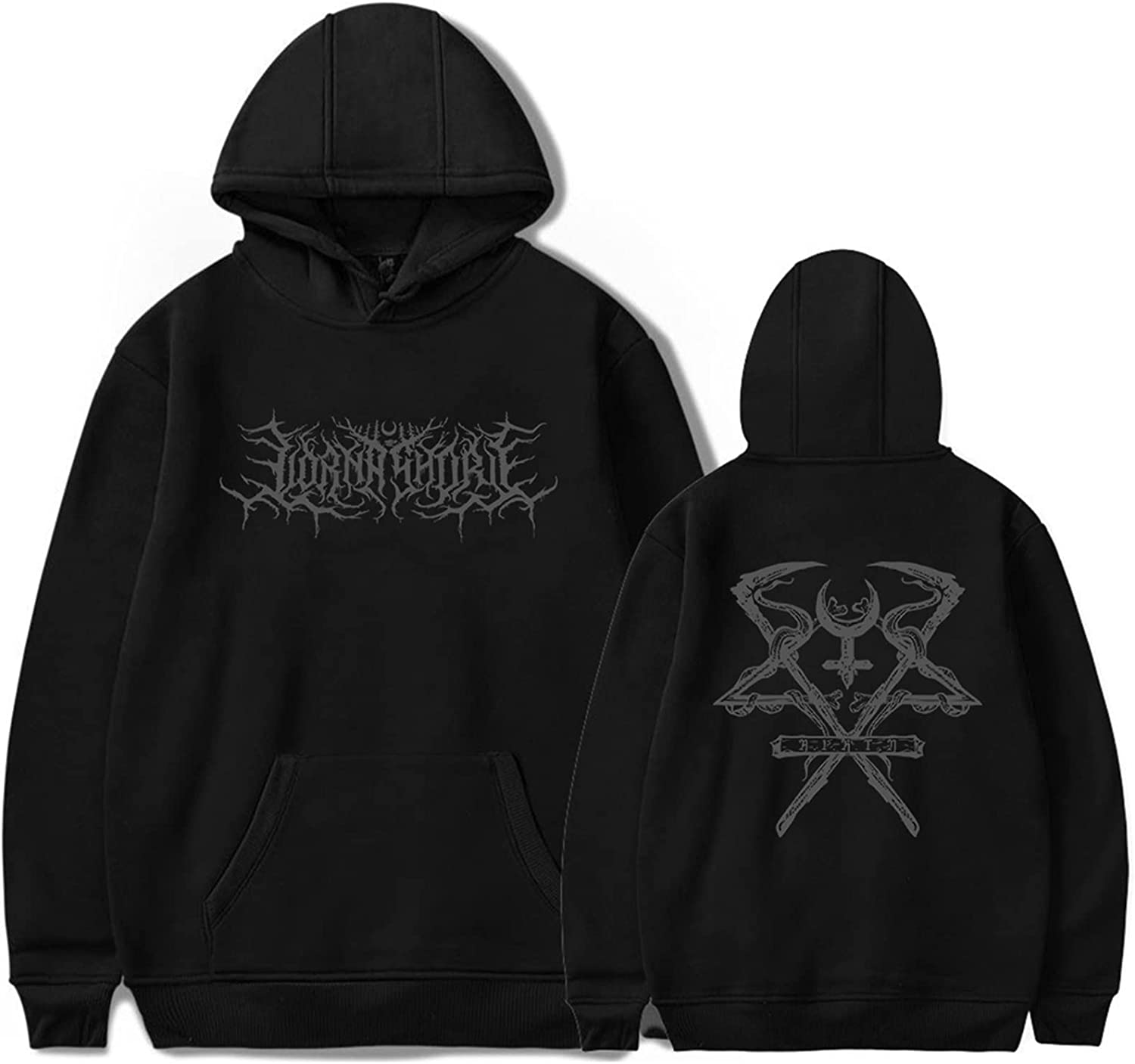 Lorna Shore Hoodies – Logo Printed Front Pullover Colorful Hoodie - Lorna Shore Store