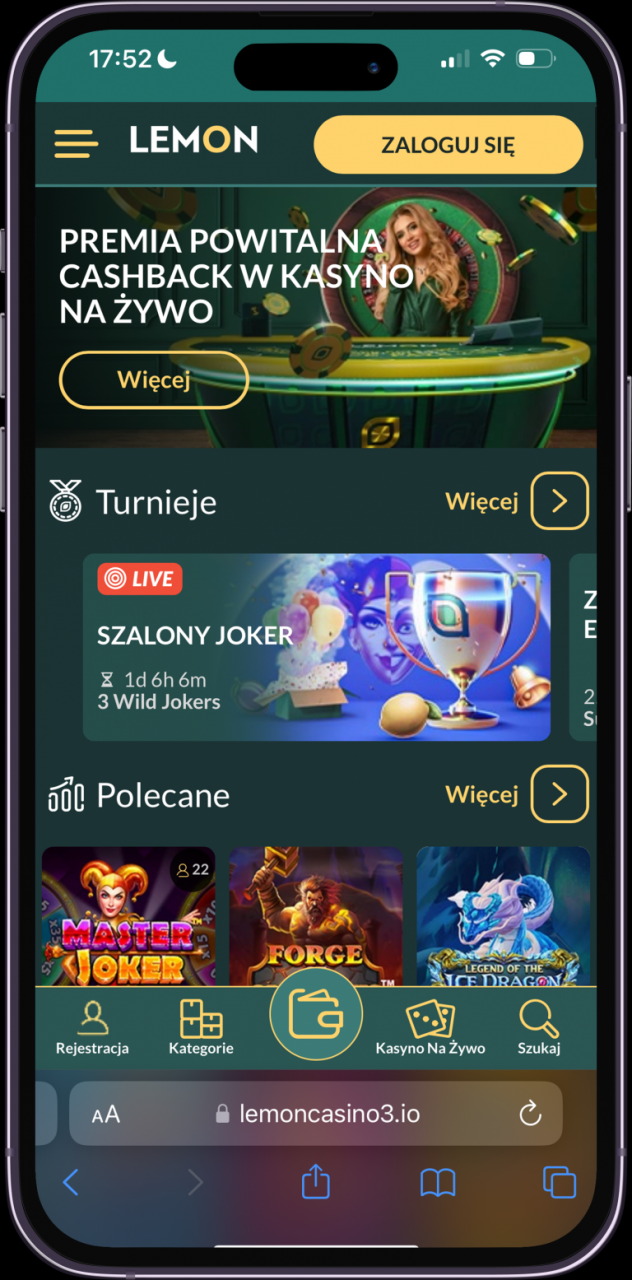 Empfohlene Glücksspiele im Lemon Casino im Jahr 2025
