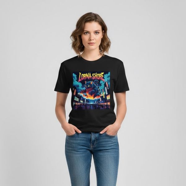 Lorna Shore - Monster Cat TTPM2302 T-Shirt 3 - Lorna Shore Store Lorna Shore - Monster Cat TTPM2302 T-Shirt - Ảnh 3