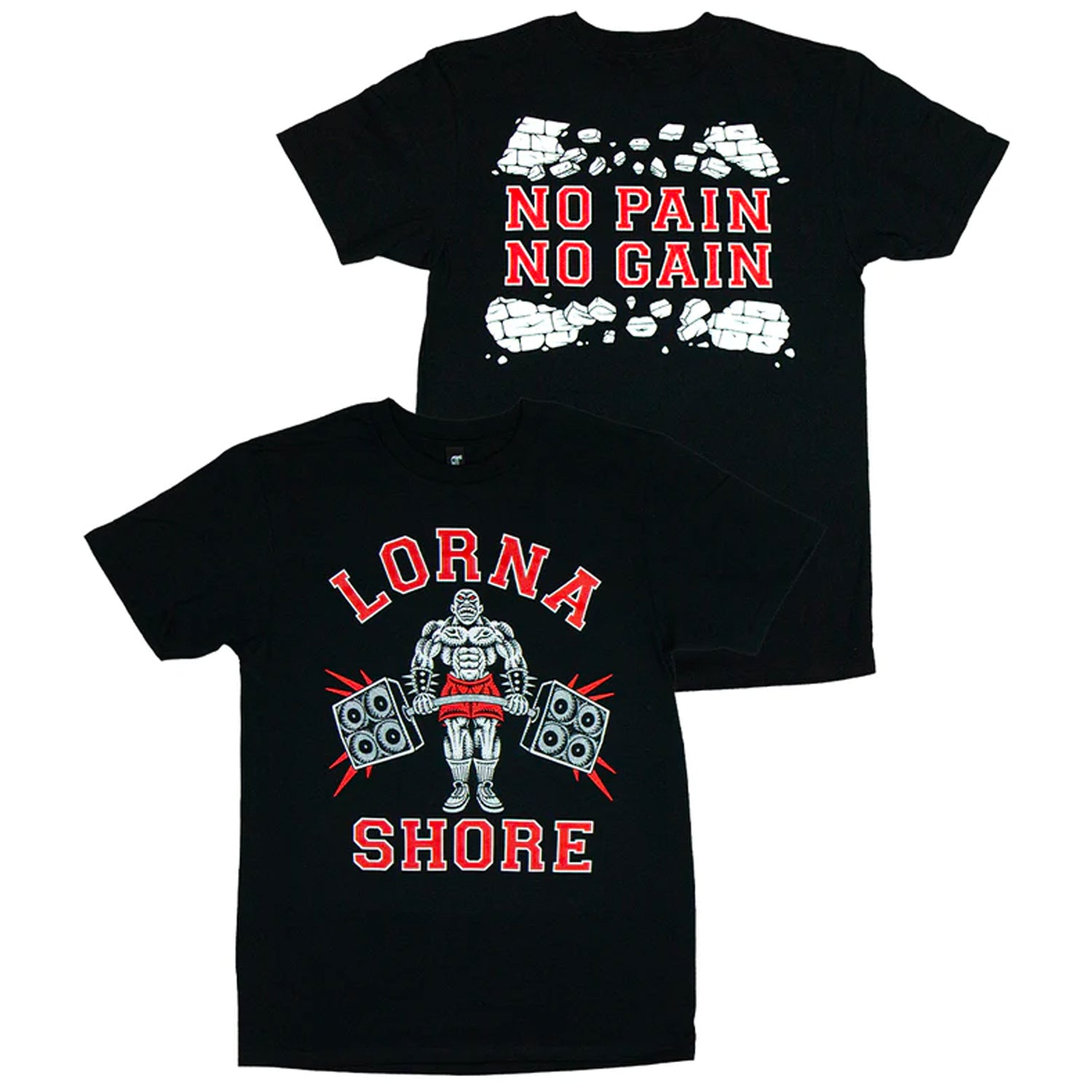 Lorna Shore No Pain No Gain T-Shirt DTNK2902 1 - Lorna Shore Store Lorna Shore No Pain No Gain T-Shirt DTNK2902