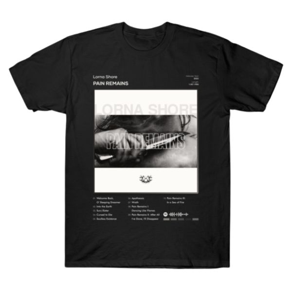 Lorna Shore -  Pain Remains Album Retro TTPM1903 T-Shirt