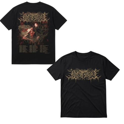 Lorna Shore North America 2026 Tour DTNK0903 T Shirt 1 - Lorna Shore Store Lorna Shore North America 2026 Tour DTNK0903 T Shirt