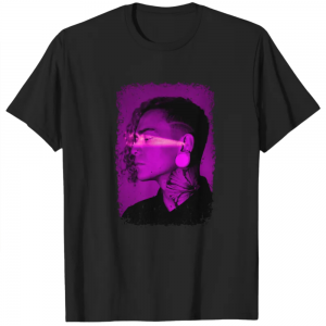 Will Ramos Purple Portrait LA 0304 Lorna Shore T-shirts