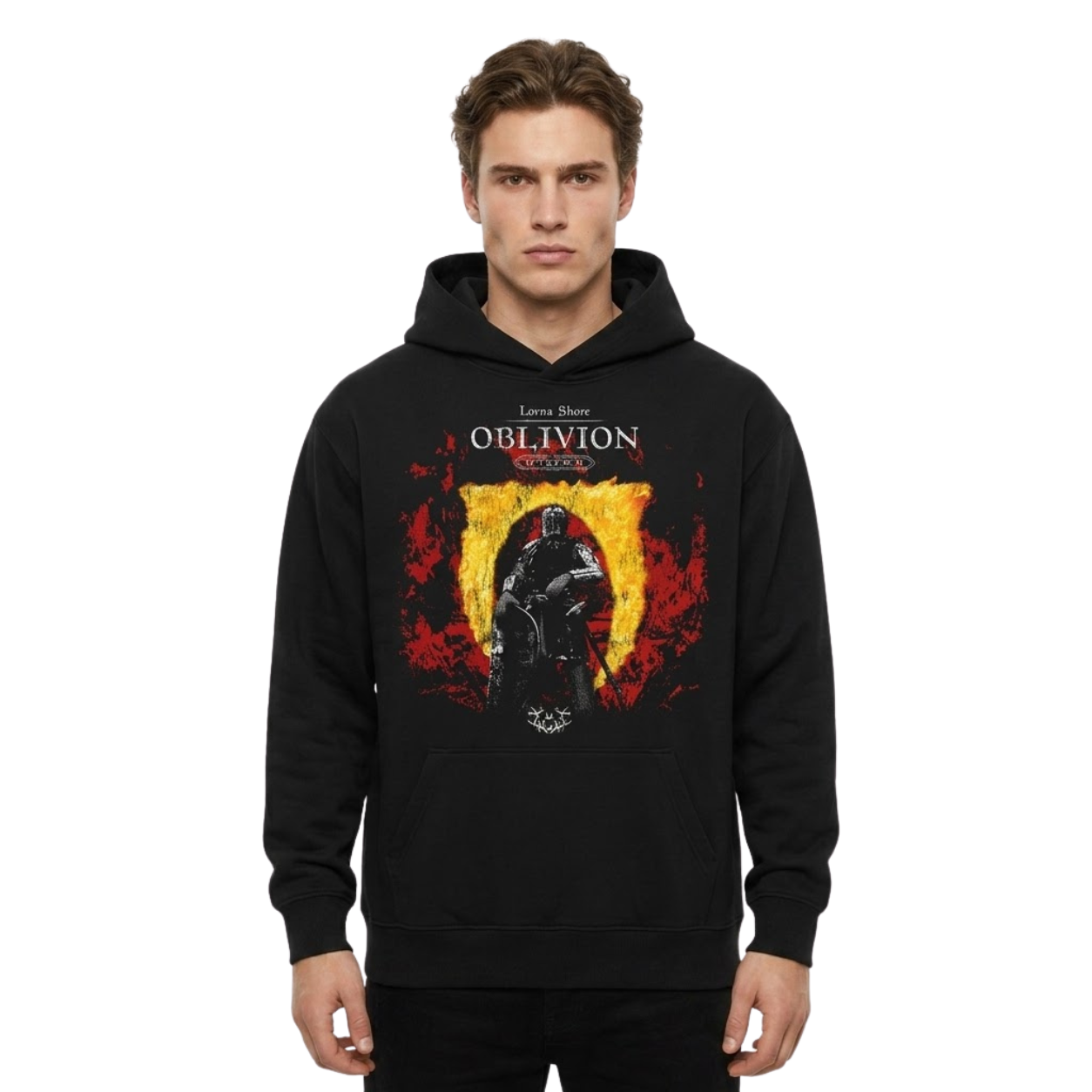 Lorna Shore Oblivion Rip HTCT2506 Hoodie 4 - Lorna Shore Store Lorna Shore Oblivion Rip HTCT2506 Hoodie - Ảnh 4