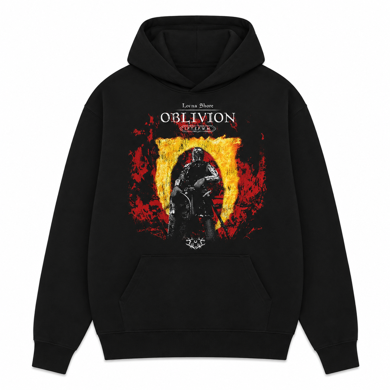 Lorna Shore Oblivion Rip HTCT2506 Hoodie 2 - Lorna Shore Store Lorna Shore Oblivion Rip HTCT2506 Hoodie - Ảnh 2