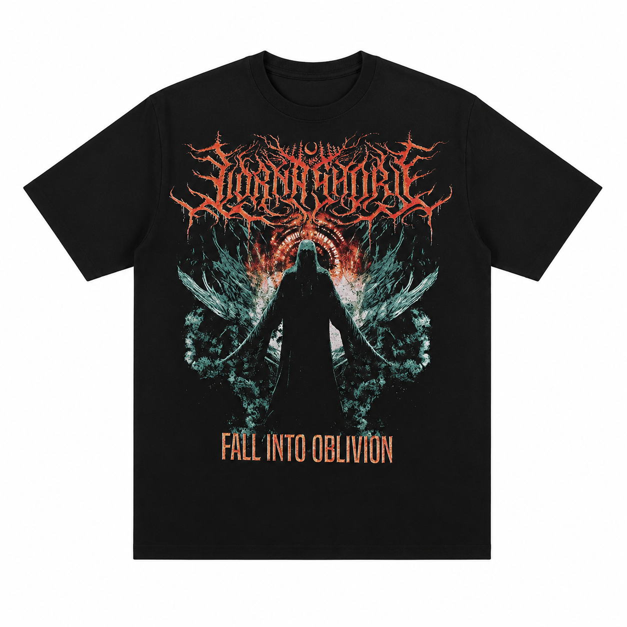 Lorna Shore Fall Into Oblivion HTCT2506 T Shirt 2 - Lorna Shore Store Lorna Shore Fall Into Oblivion HTCT2506 T Shirt - Image 2