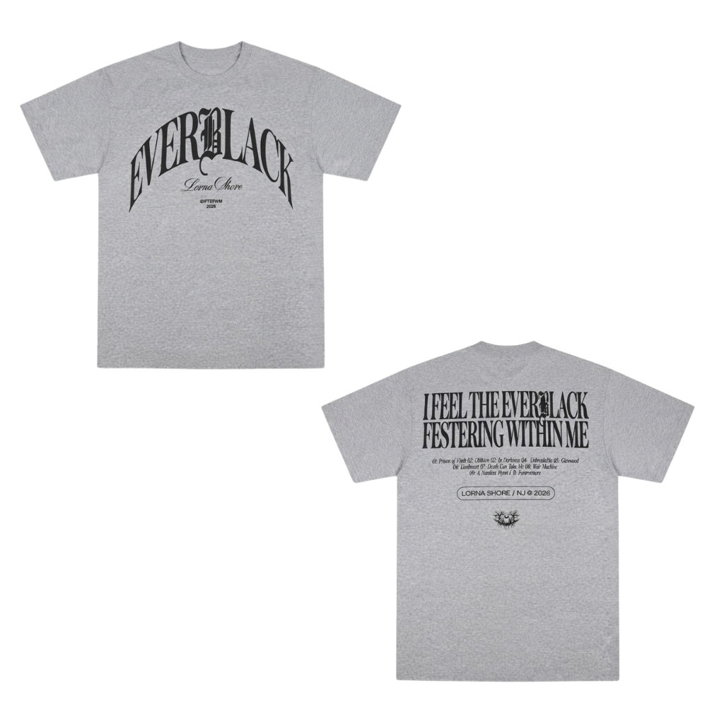 Everblack Festering LA2407 T-shirt 1 - Lorna Shore Store Everblack Festering LA2407 T-shirt