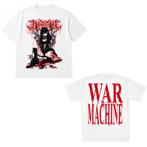 War Machine Bloody Anime Girl LA2407 T-shirt