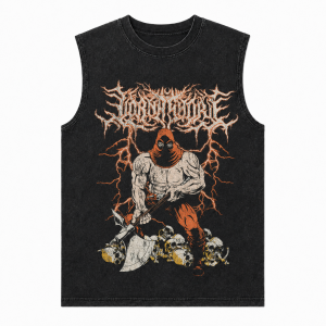 Lorna Shore Executioner HTCT1108 Lorna Shore Washed Tank Top