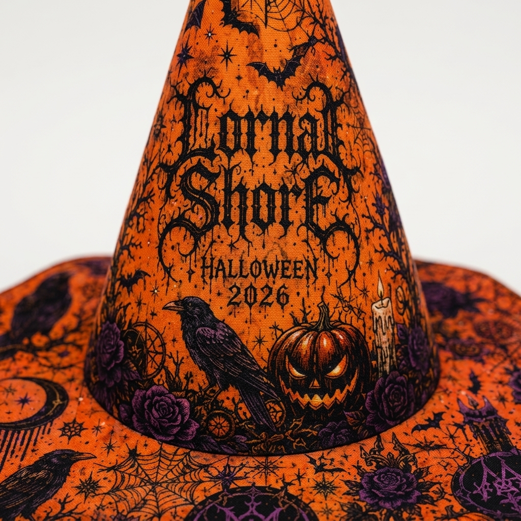Lorna Shore Cursed Eclipse Witch Hat 3 - Lorna Shore Store Lorna Shore Cursed Eclipse Witch Hat - Image 3