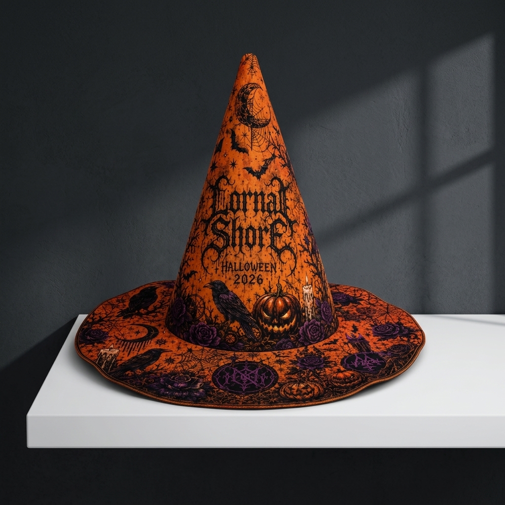 Lorna Shore Cursed Eclipse Witch Hat 5 - Lorna Shore Store Lorna Shore Cursed Eclipse Witch Hat - Image 5