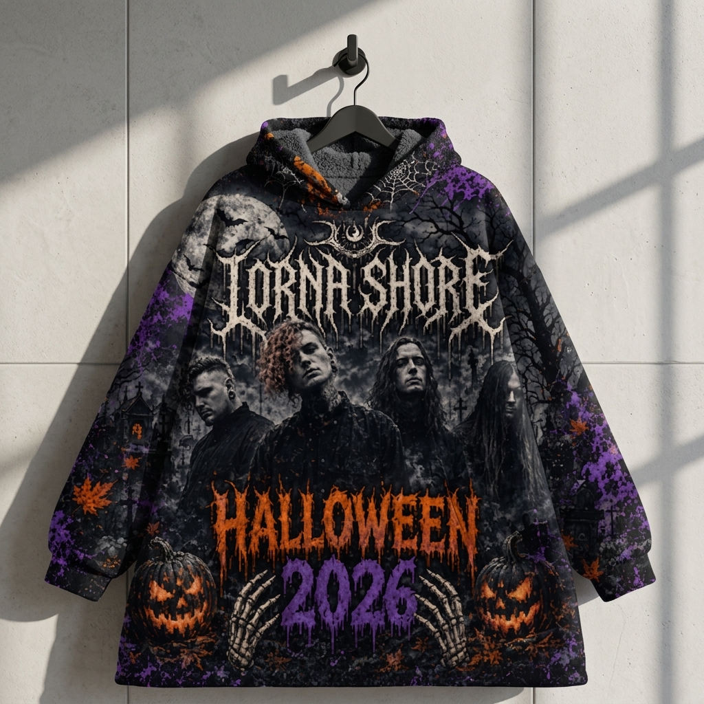 Lornashore Gothic Halloween 2026 AOP Oodie Blanket Hoodie For Adults 4 - Lorna Shore Store Lornashore Gothic Halloween 2026 AOP Oodie Blanket Hoodie For Adults - Image 4
