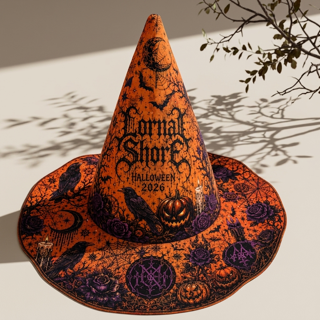 Lorna Shore Cursed Eclipse Witch Hat 6 - Lorna Shore Store Lorna Shore Cursed Eclipse Witch Hat - Image 6