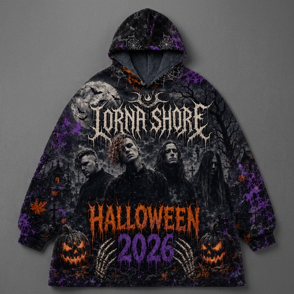 Lornashore Gothic Halloween 2026 AOP Oodie Blanket Hoodie For Adults 5 - Lorna Shore Store Lornashore Gothic Halloween 2026 AOP Oodie Blanket Hoodie For Adults - Image 5
