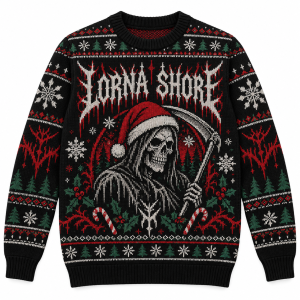 Lorna Shore And Death Ugly Christmas Sweater